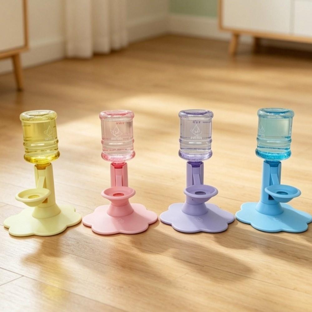 Adjustable Height Automatic Cat Water Dispenser Non-Slip Pet Water Bowl Daily Drinking