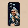 Cardi B Matte TPU Mobile Phone Case for Xiaomi Redmi 15 14 13 12 A5 3 2 1 C Plus 4G 5G Colorful Printing Cover