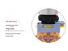 LA155B-11 Waterproof Aluminum Flat Head Switch with Reset Button, IP65 Rated