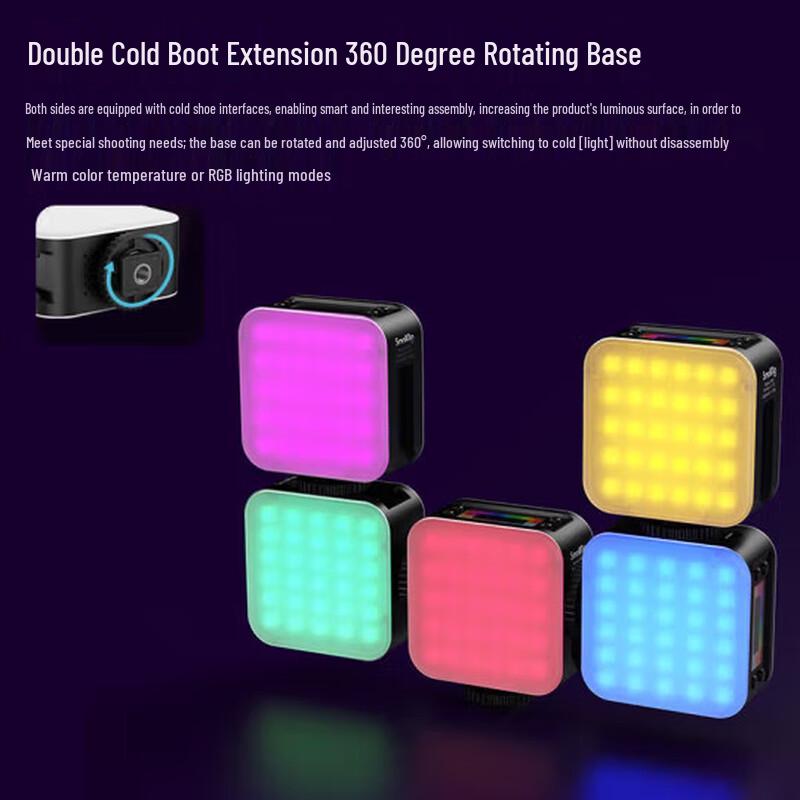 SmallRig RGB Bi-Color LED Pocket Fill Light