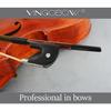 VINGOBOW German Double Bass Bow, Advanced, 1/2 Size, Pernambuco, Performance