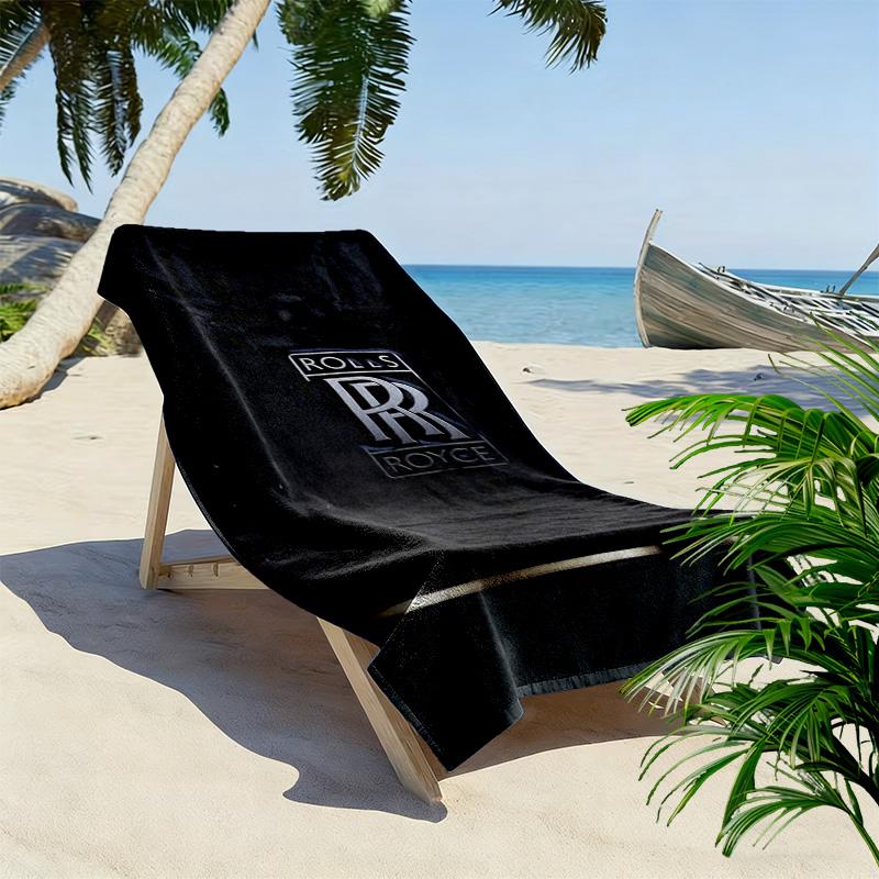 Rolls Royce Luxury Rain beach towel beach soft Absorbent bath towel quick-drying swim towel seaside Fashion beach towel Outdoor picnic beach mat