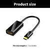 Адаптер USB C на HDTV, поддержка высокого разрешения 4K для профессионального редактирования и развлечений, совместимость с несколькими устройствами