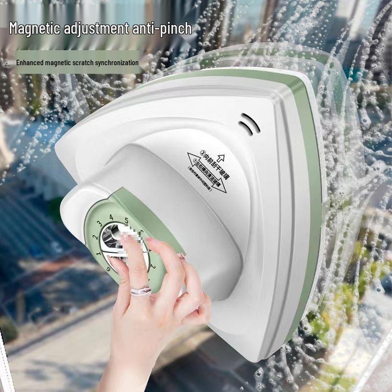 Сильный магнитный трехслойный скребок для мытья стекол для окон высотных зданий