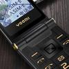 YEEMI M2-C 2G Button Phone 2.84inch Double Screen MTK GSM 2G Flip Mobile Phone Big Letters Vibration MP3 Bluetooth CellPhone For Elderly