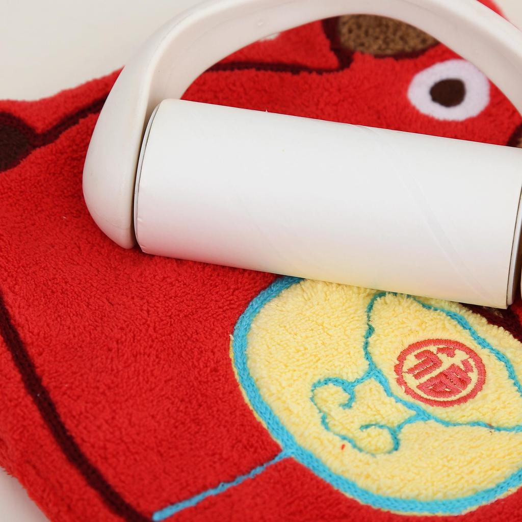 New Year Red Cartoon Horse Hand Towel for Kids - Absorbent Kitchen & Bathroom Wipe