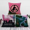 Группа l-linkin p-park FROM ZERO Подушка Чехол Гостиная Акцент Диван Спинка Поддержка Квадратный Лаунж Спокойный Спутник Для Сна