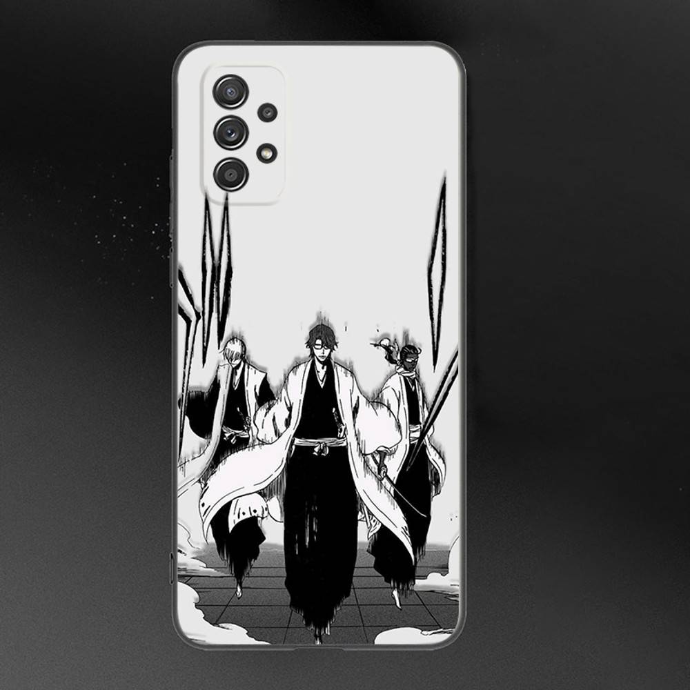 Чехол для телефона Аниме А-Айзен С-Соуске Для Samsung Galaxy A 91,80,73,72,71,53,52,51,22,5G Ударопрочный Мягкий Черный Чехол