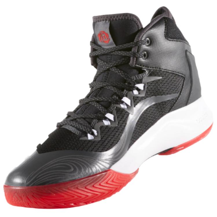 adidas D Rose Dominate 4 Удобные Простые Нескользящие Прочные Полувысокие Баскетбольные Кроссовки Мужские кроссовки Черные BB8182