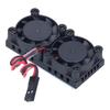 Cooling Fans for Raspberry Pi Heatsink Cooler Radiator ABS Low Noise for 3B 3B+ 4 4B