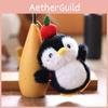 Fruit Dress Penguin Up Plush Toy Cartoon Keychain Backpack Pendant Holiday Gift