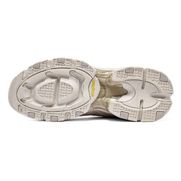 Skechers D'LITES Men White Low Top Dad Shoes Fabric Leather Synthetic Leather Comfortable 894163-NAT
