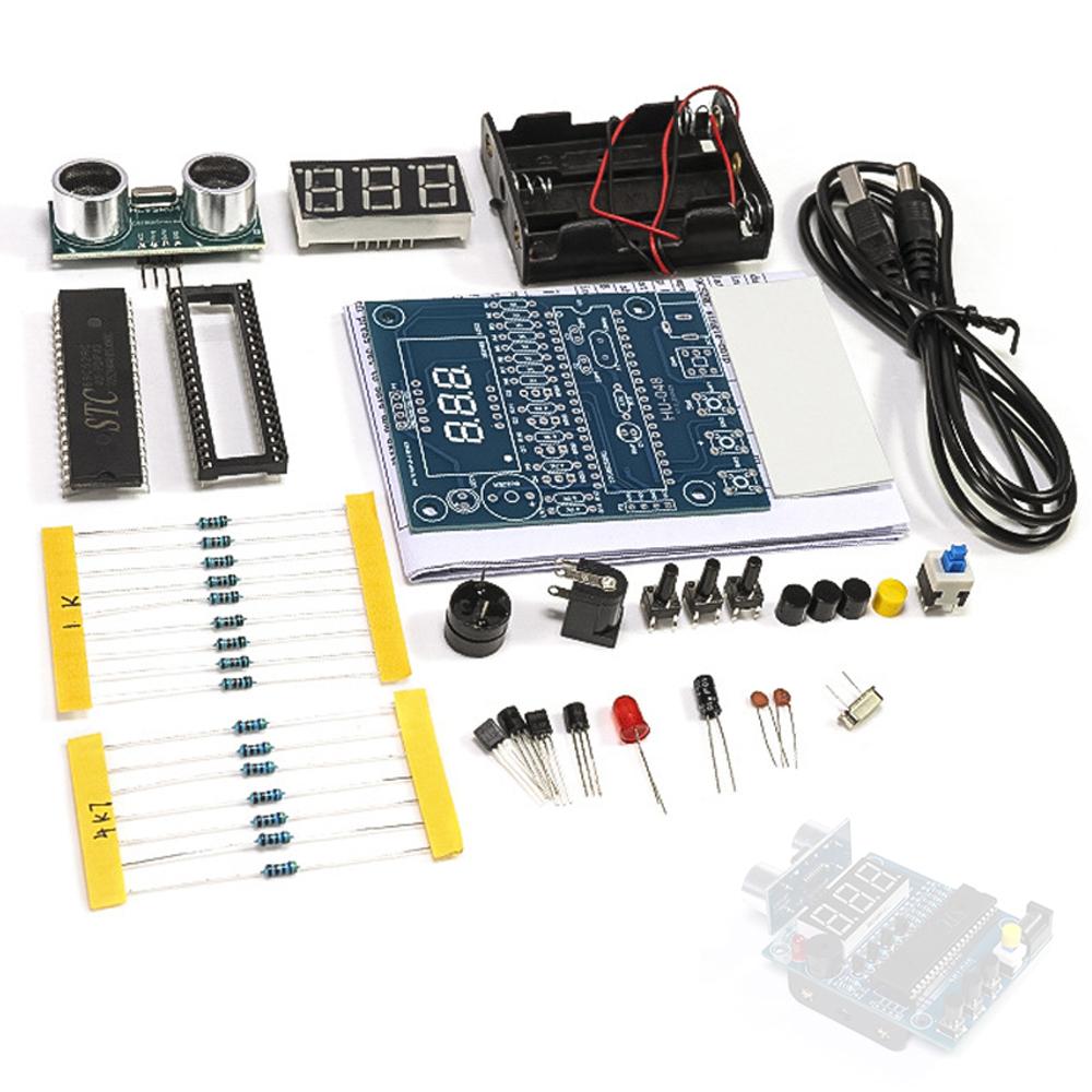 Loose Distance Parts Measuring Distance Measuring Instrument Based On 51 Microcontroller Designed