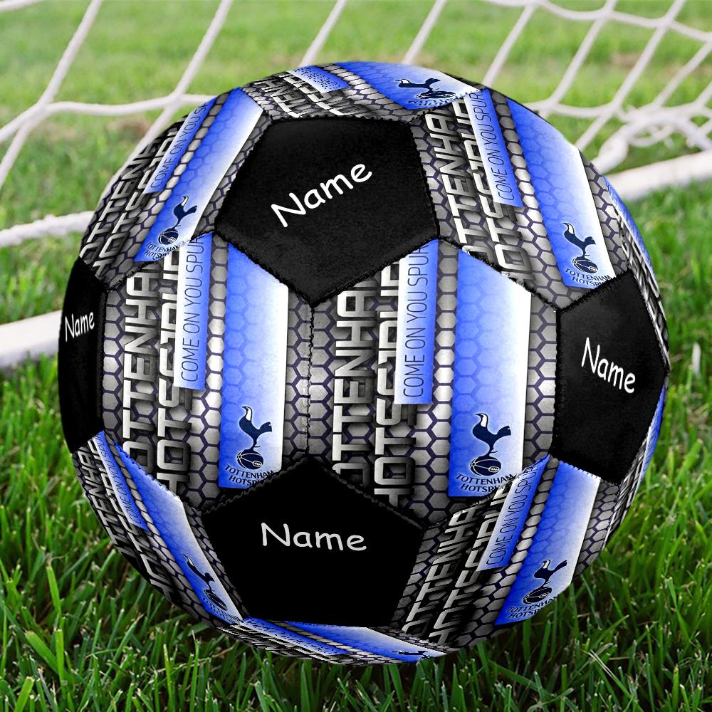 Custom Name Tottenham Hotspur Theme Size 5 Soccer Ball, Suitable for Both Indoor and Outdoor Matches, a Gift Suitable for Everyone.