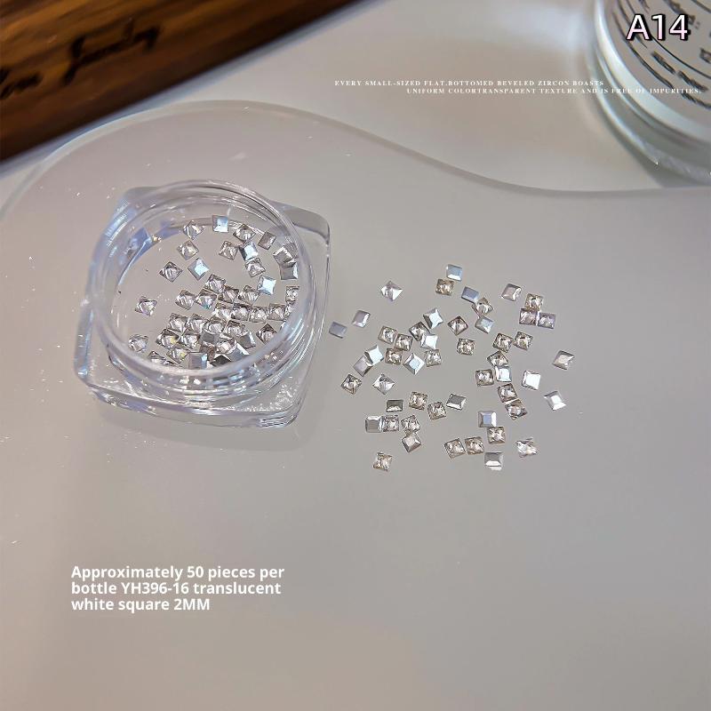 Смешанные циркониевые стразы для ногтей, блестящие бриллианты для ногтей, плоские драгоценные камни для ногтей, стеклянные камни, украшение для ногтей, шарм для ногтей, DIY маникюрное искусство
