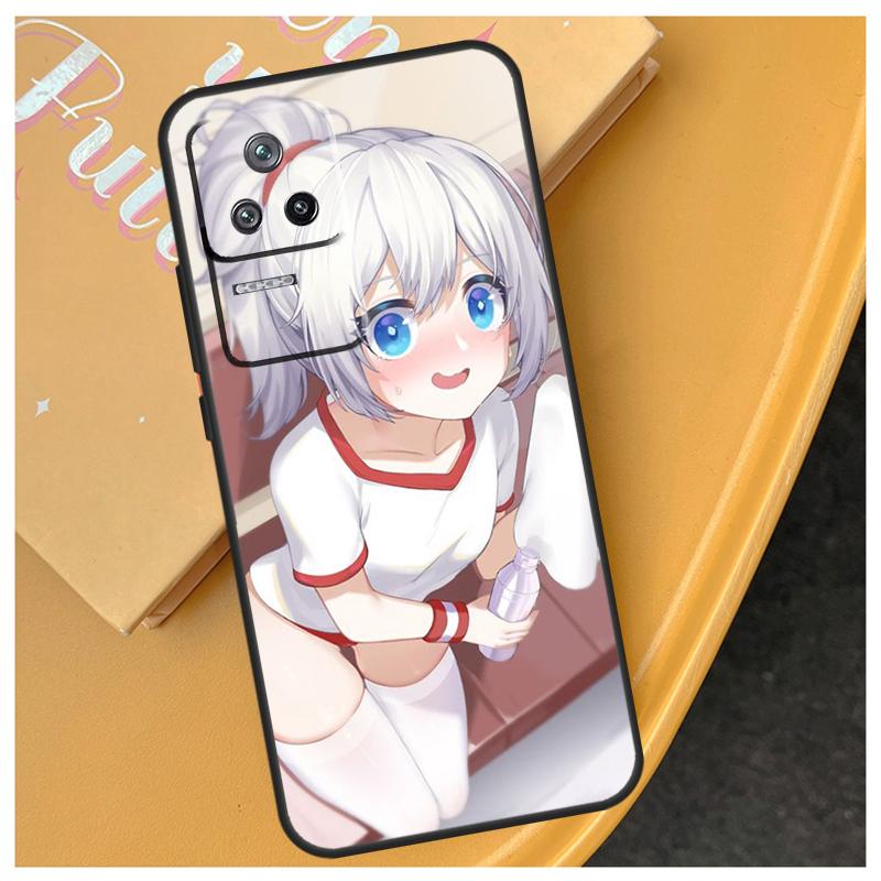 Чехол в японском стиле с аниме-девушкой для Xiaomi 15 14 Ultra 17 Pro Max 13T 14T 15T POCO F5 F6 F7 Pro X5 X6 X7 F8 Ultra Case