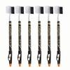 Eyebrow Filler Three-dimensional Effect Stylish Good Color Rendering Eye Liner Pen with Sharpener and Brow Comb Brush for Women