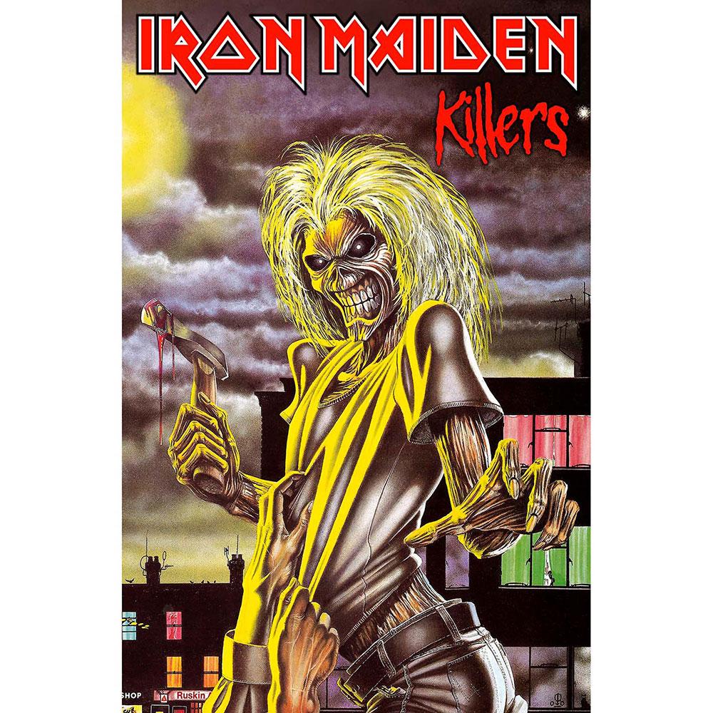 Iron Maiden Текстильный плакат «Убийцы»