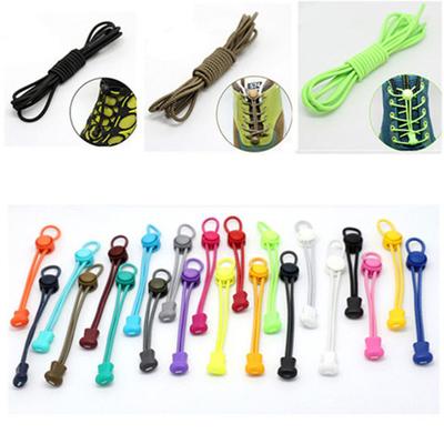 DYS 1 пара унисекс эластичные шнурки для обуви с замком, шнурки для тренировок для бега и бега