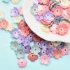 Fashion Beads Five-petal Flower DIY Acrylic 10.5mm Handmade Materials Colored