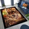 Classics L-Lord of The Rings H-Hobbit Movie Board Rug for Bedroom Living Room Sofa Home Doormat Decor, Large Non-slip Floor Mat