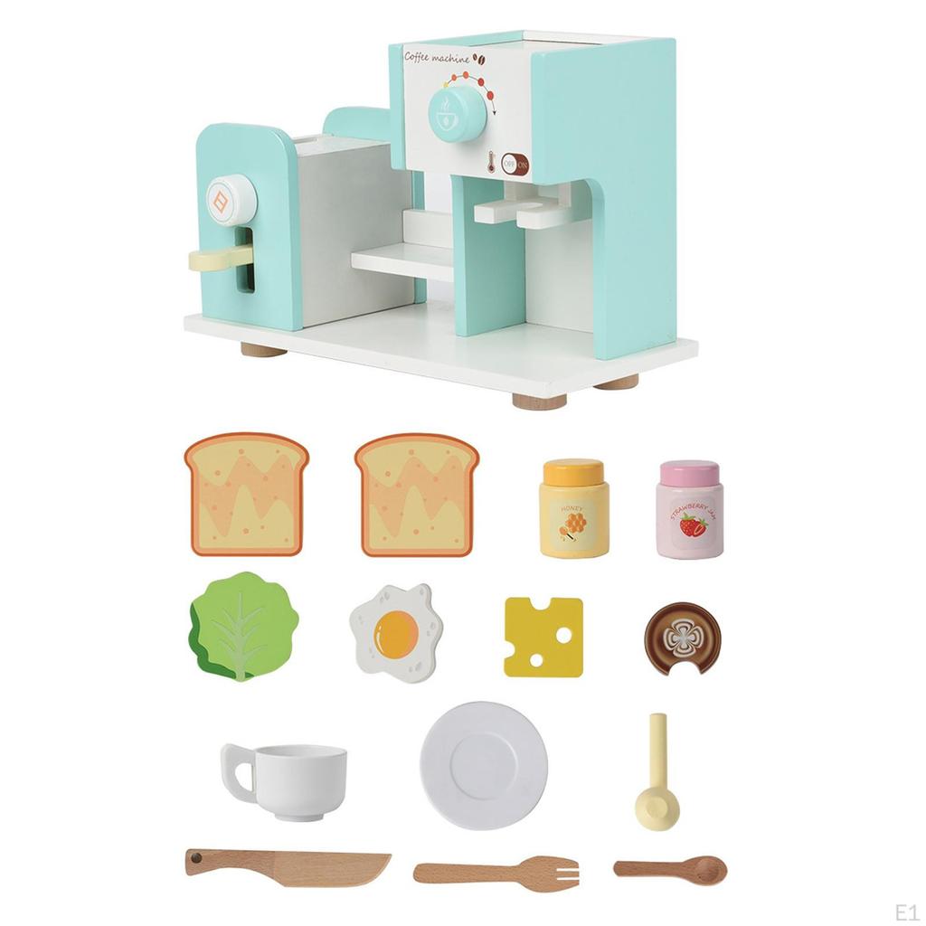 Детская деревянная игрушка-кофеварка для детей от 3 лет и старше, идеальный подарок для развития хватательных способностей рук, аксессуары