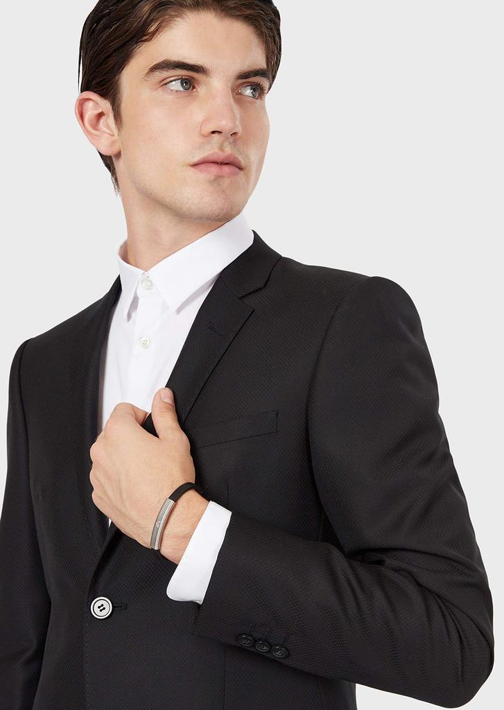 Кожаный браслет Emporio Armani EGS2656040 Мужской