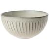 Shigaraki Ware Hechimon Bowl White Glaze Carving MR-3-3476