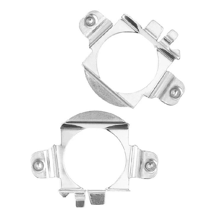 2 Pieces H7 LED Headlight Bulb Adapter H7 Holder Retainers Light Bulb Socket Base, Compatible with Mercedes Benz C/B/GLA/GL/GLS