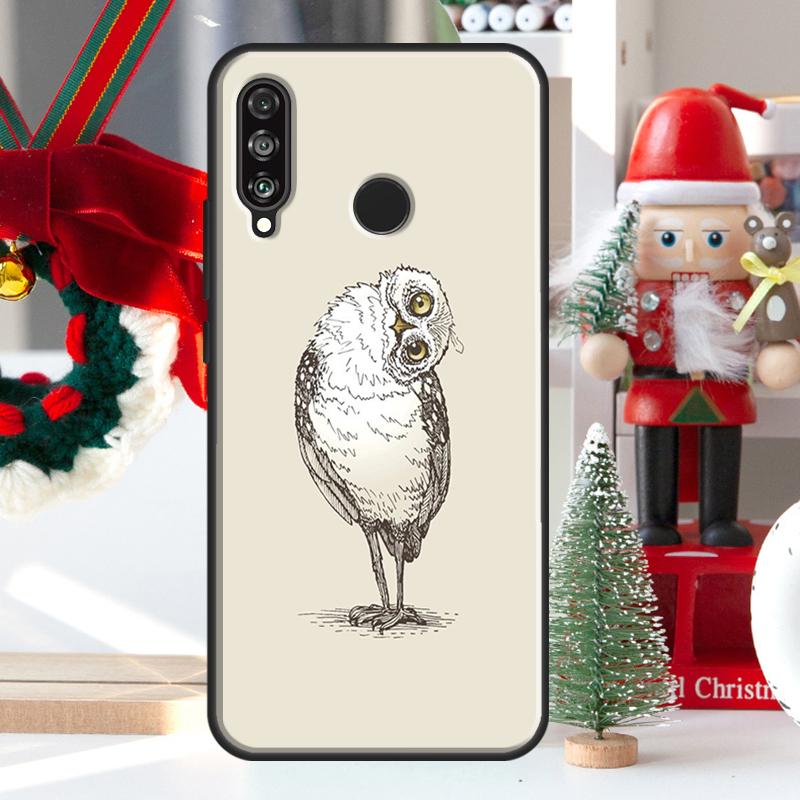 Милый Мультяшный Сова Для Huawei Nova 7i 8i 11i 12i 12s Y73 Y70 Y90 Y60 Y72 Y61 Y91 9 10 SE P30 Pro P40 Lite Чехол