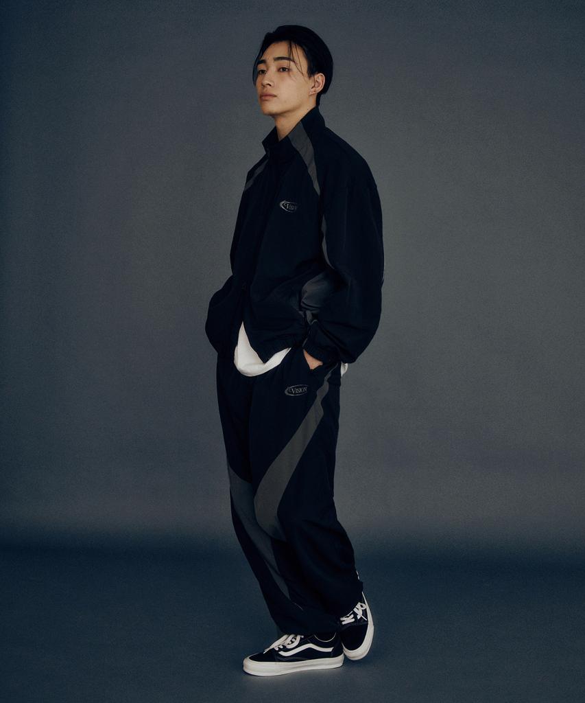 VISION STREETWEAR Vsw Blocking Wind Pants Black