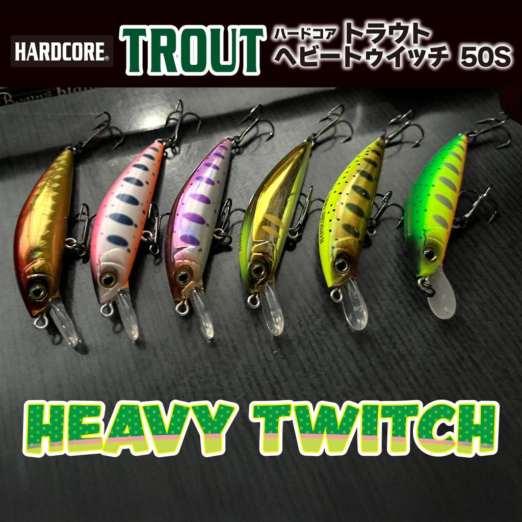 DUEL Hardcore Trout Heavy Twitch 50 Тяжело-тонущая 50мм Цвет Sight Ayu