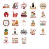 45pcs Cute Christmas Stickers Mini Paper Sticker Label INS Aesthetic Kawaii Snowman Stickers Stationery Scrapbooking Material