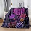 The BROWN & FRIENDS blanket is crafted from flannel material, offering a fluffy, soft, warm, and comfortable feel. Suitable