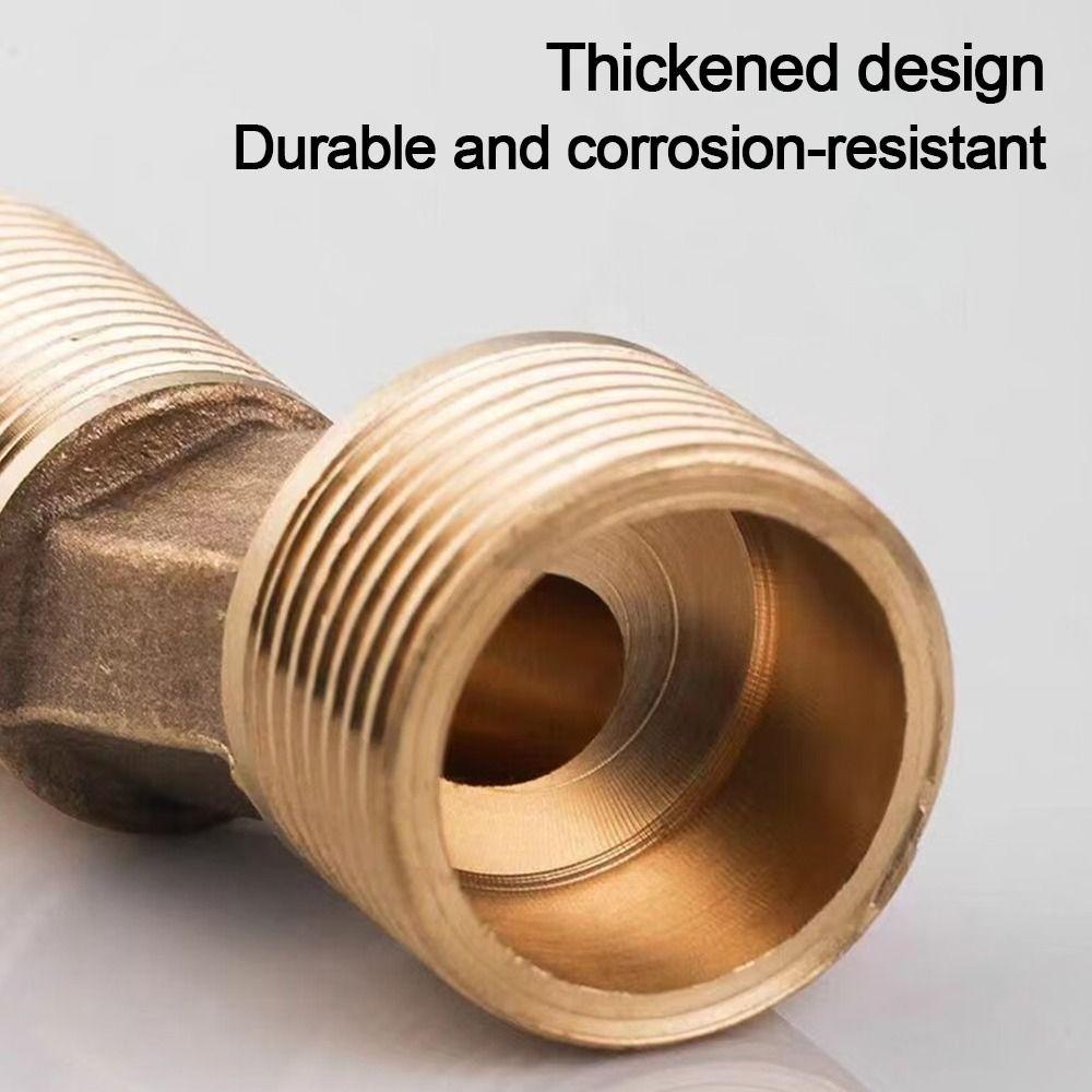 Медный Изогнутый Угловой Адаптер-Смеситель для Душа с Регулировкой Угла, Утолщенный, Удлиненный, Эксцентриковый Винт для Настенного Монтажа, Угловой