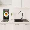 GLASS PLATE BOARD PANEL TABLETOP 30x52 COFFEE