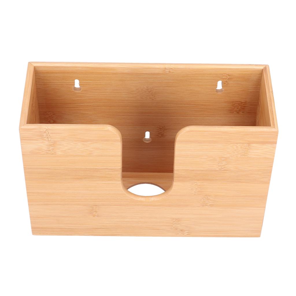 Диспенсер для бумажных полотенец, бамбуковый держатель для салфеток, коробка для салфеток для ванной комнаты, кухни, гостиной