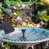 1.5W Panel Brushless Solar Water Pump Monocrystalline Silicon Low Noise Waterfall Fountain Pond Pump Kit Tool Garden Decoration