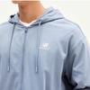 New Balance Толстовка с капюшоном на молнии Lqj Nbmde21013 B2 Uni ESSential Single MeSh Hoodie Zip Up S