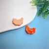 New Novelty 100Pcs Artificial Seafood Resin Flatback Cabochons Cute Squid Crab Fish Slime Beads for Hair Clips Phone Case Decor