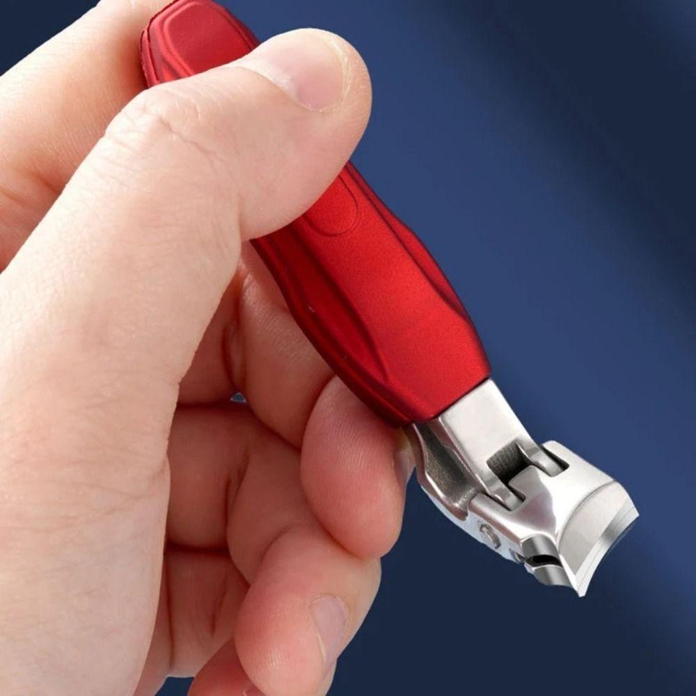 Stainless Steel Toenail Clipper Plastic Nail Clippers Professional Nail Trimmer Thick Nails