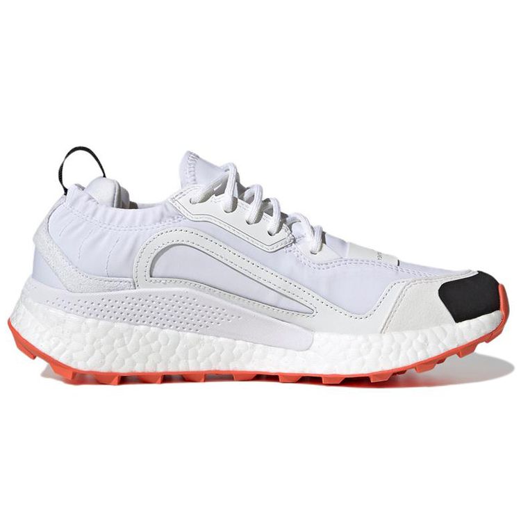 Stella McCartney x adidas Outdoor Boost 2.0 Белый Оранжевый Женские Кроссовки Облачно-Белый Полу-Оранжевый Основной-Черный GX9871