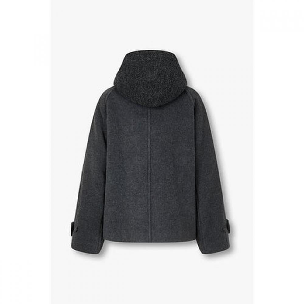 Studio Tomboy Knit Hood Point Short Coat 9166413881