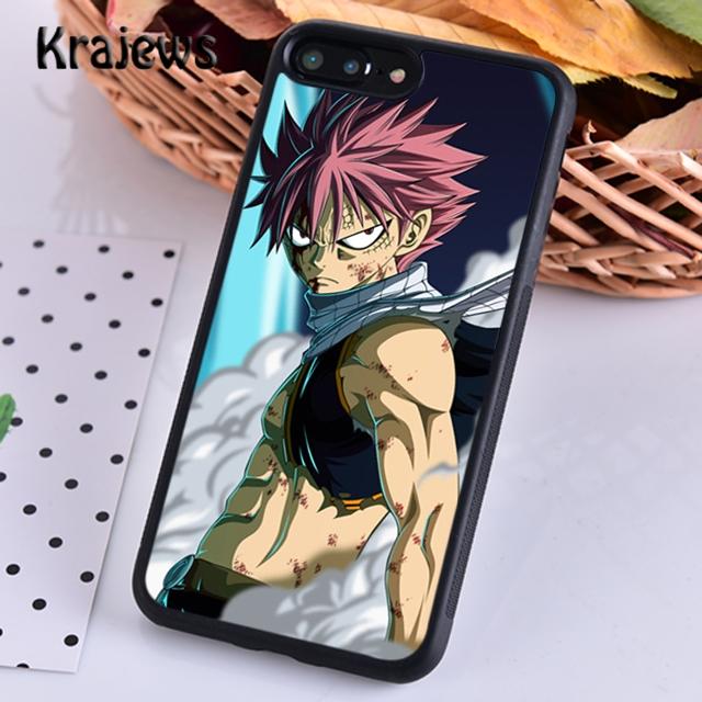 Чехол для телефона Krajews Fairy Tail аниме Манга для iPhone 14 5 6s 7 8 plus X XR XS 11 12 13 pro max Samsung Galaxy S21 S22ultra