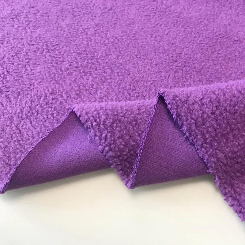 50x180 см Полар флис Ткань Теплая Утолщенная Короткий плюш Ткань Для DIY Шитья Пальто Платье Толстовка Детская одежда Подкладка для одежды