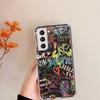 Graffiti Clear Phone Cases for Samsung S26 Ultra Galaxy S25 Edge S24 S23 FE S21 Plus S20 S22 S10 Cover Patterned Compatible with