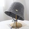 ins Xiaoxiangfeng face covering high cold bucket hat outdoor shading hollow sunscreen versatile basin hat bucket hat women
