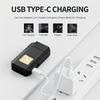 Компактный перезаряжаемый фонарик 2-в-1 и ветрозащитная зажигалка для активного отдыха