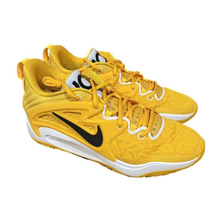 Nike Мужские кроссовки KD 15 TB University Gold, черные, белые, DX6648-701