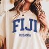 Футболка Fiji comfort colors, Рубашка Острова Фиджи, Винтажная Тропический Рай Туристическая Футболка, Футболка для Отпуска на Фиджи, Подарок для Приключения на Пляже Южной части Тихого океана